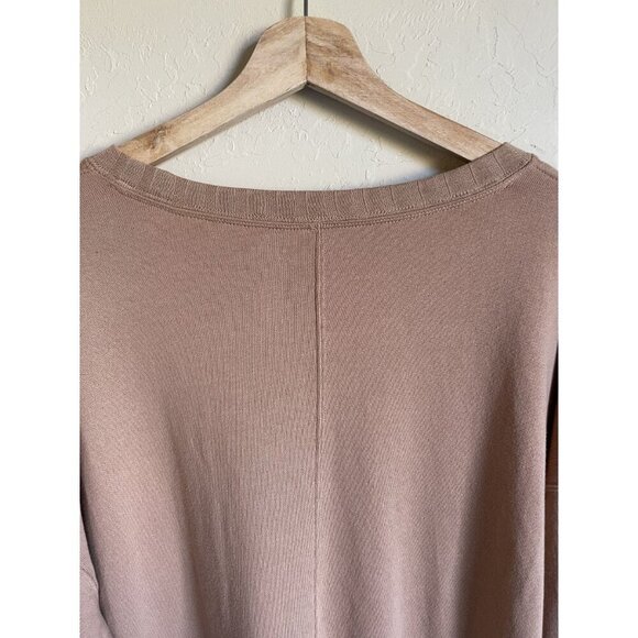 New! Sonoma Tan Brown Pullover Sweatshirt Size XL MSRP $36 Crew Neck Oversized R - Picture 7 of 7